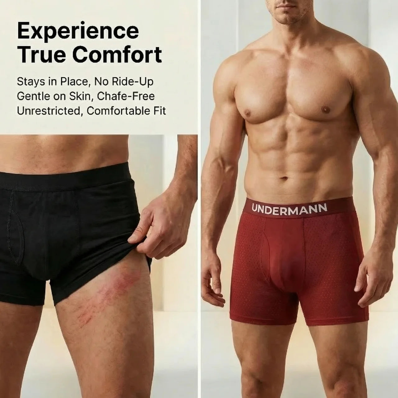UNDERMANN Bamboo Boxers | All-Day Comfort